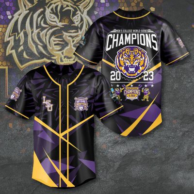 LSU Tigers Baseball Baseball Jersey BJG1665