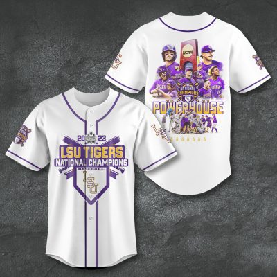 LSU Tigers Baseball Baseball Jersey BJG1671