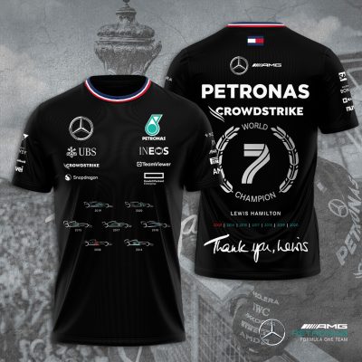 Lewis Hamilton x Mercedes-AMG Petronas F1 Performance Unisex T-Shirt TSG2727