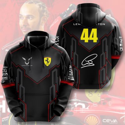 Lewis Hamilton x Scuderia Ferrari Performance Unisex Hoodie UHG1290