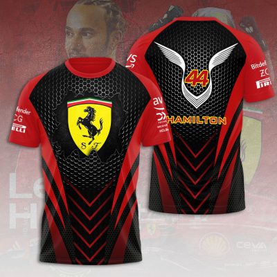 Lewis Hamilton x Scuderia Ferrari Performance Unisex T-Shirt TSG1270