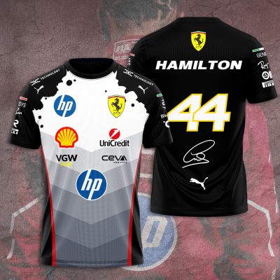 Lewis Hamilton x Scuderia Ferrari Performance Unisex T-Shirt TSG1305