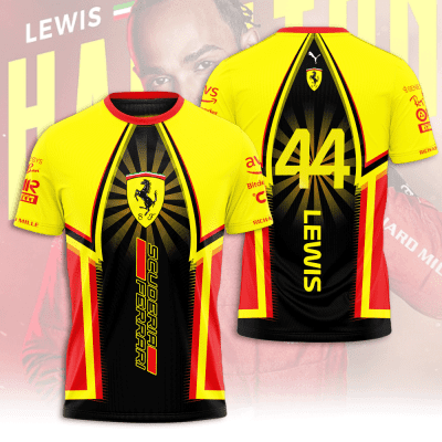 Lewis Hamilton x Scuderia Ferrari Performance Unisex T-Shirt TSG1330