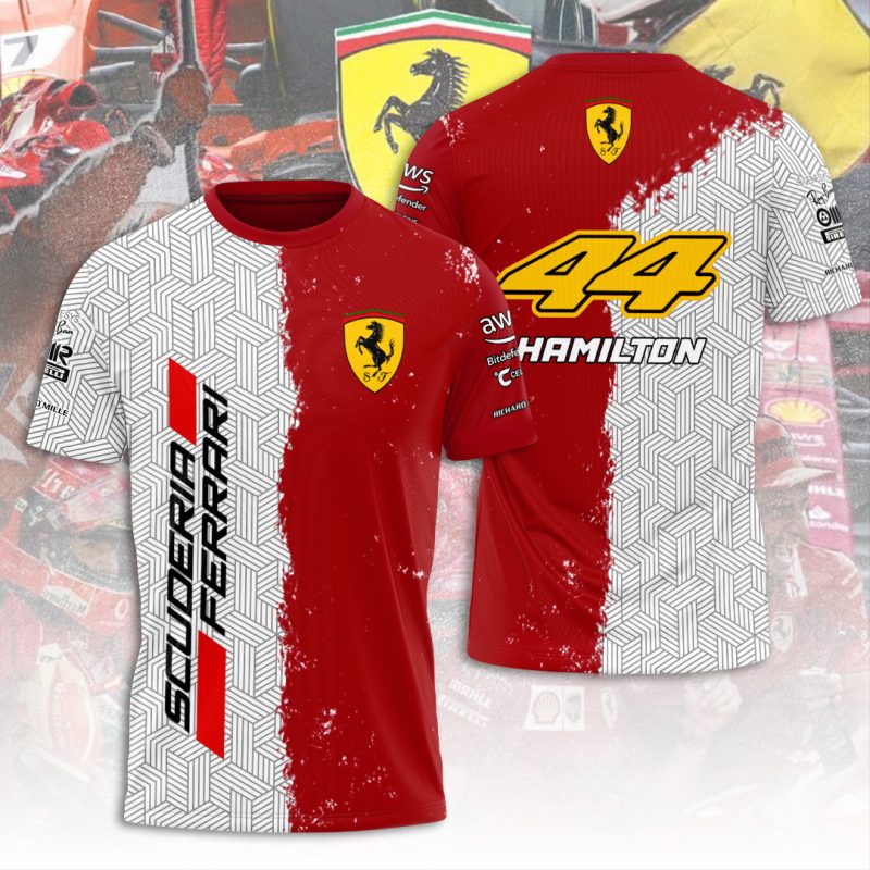 Lewis Hamilton x Scuderia Ferrari Performance Unisex T-Shirt TSG1335