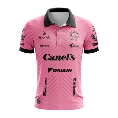 Liga MX Atletico San Luis Special Home In Pink Kits Design Polo Shirt