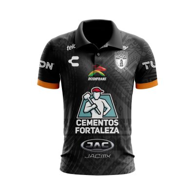 Liga MX C.F. Pachuca 2023-2024 Away Aztec Design Polo Shirt