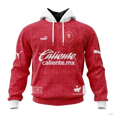 Liga MX Chivas Guadalajara Hoodie Pullover 200th Anniversary Special