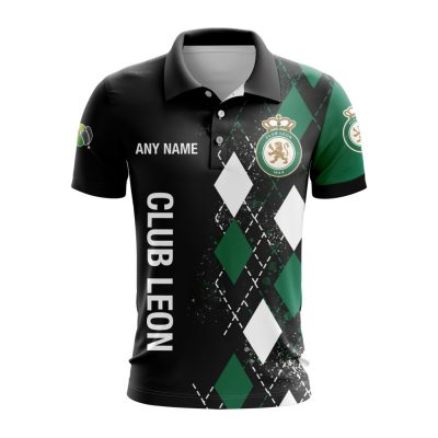 Liga MX Club Leon Personalized Name Polo Shirt