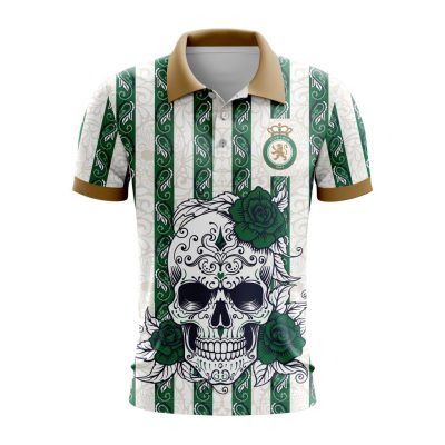 Liga MX Club Leon Special Dia De Muertos Design Polo Shirt