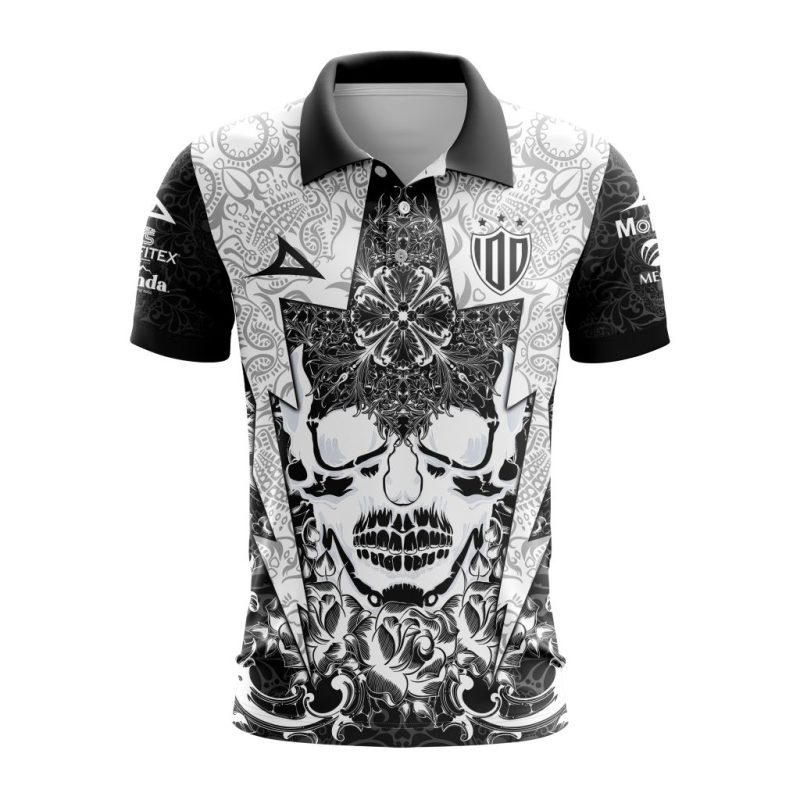 Liga MX Club Necaxa 2023-2024 Away Special Dia De Muertos Design Polo Shirt