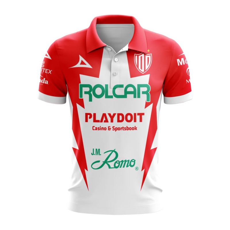 Liga MX Club Necaxa 2023 - 2024 Home Polo Shirt