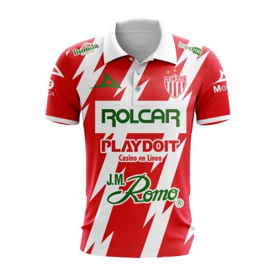 Liga MX Club Necaxa Personalized 2025 Home Polo Shirt