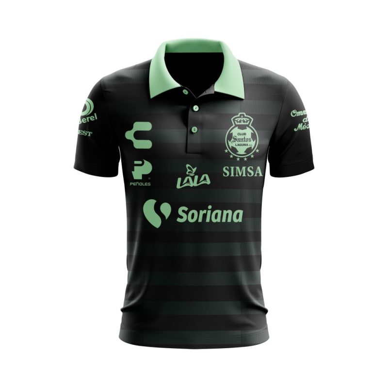 Liga MX Club Santos Laguna 2023 - 2024 Away Polo Shirt