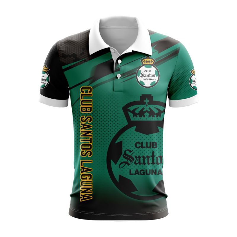 Liga MX Club Santos Laguna Special Design Polo Shirt