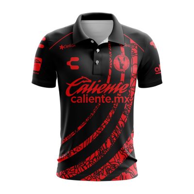 Liga MX Club Tijuana Personalized 2024-2025 Home Polo Shirt