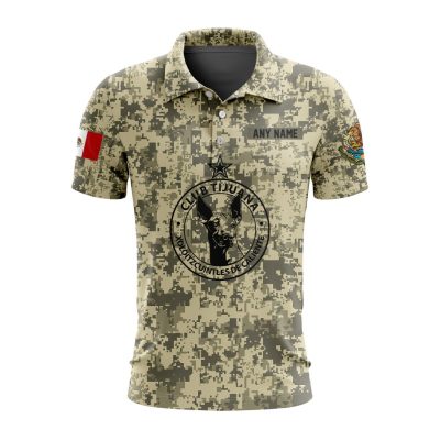 Liga MX Club Tijuana Special Camo Design Polo Shirt