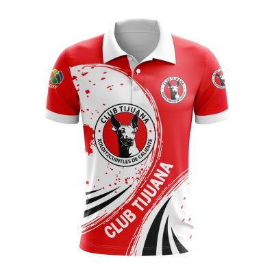 Liga MX Club Tijuana Special Design Polo Shirt