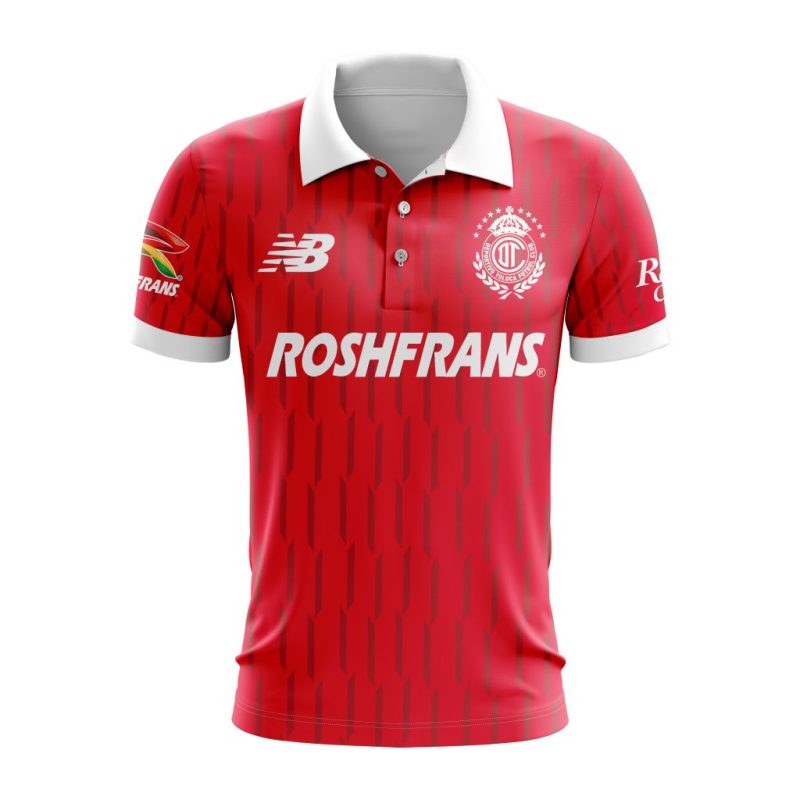 Liga MX Deportivo Toluca Personalized 2024-2025 Home Polo Shirt
