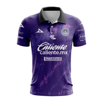 Liga MX Mazatlan F.C Personalized 2024-2025 Home Polo Shirt