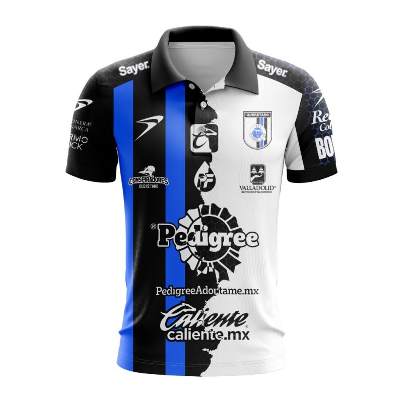 Liga MX Queretaro F.C Personalized 2024-2025 Home Mix Away Design Polo Shirt