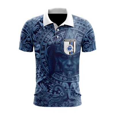 Liga MX Queretaro F.C Special Aztec Warrior Design Polo Shirt