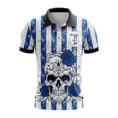Liga MX Queretaro F.C Special Dia De Muertos Design Polo Shirt