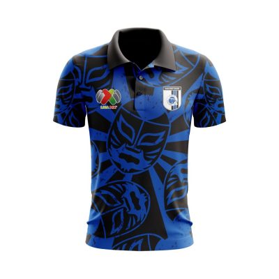 Liga MX Queretaro F.C Special Lucha Libre Design Polo Shirt