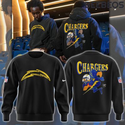 Los Angeles Chargers x Crenshaw Skate Club Special Edition Black Sweatshirt