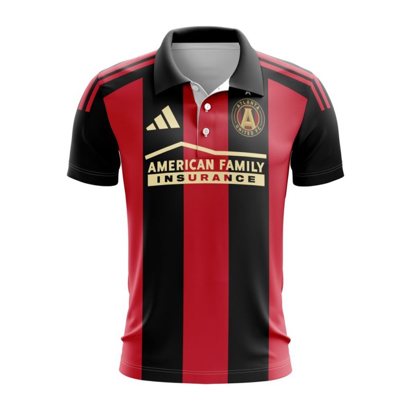MLS Atlanta United FC Personalized 2025 Home Design Polo Shirt