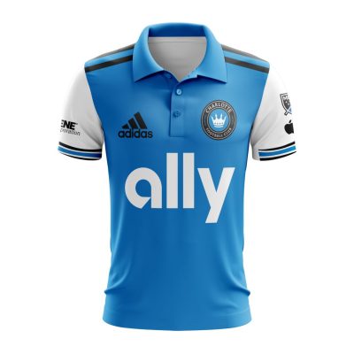 MLS Charlotte FC 2023 Home Polo Shirt