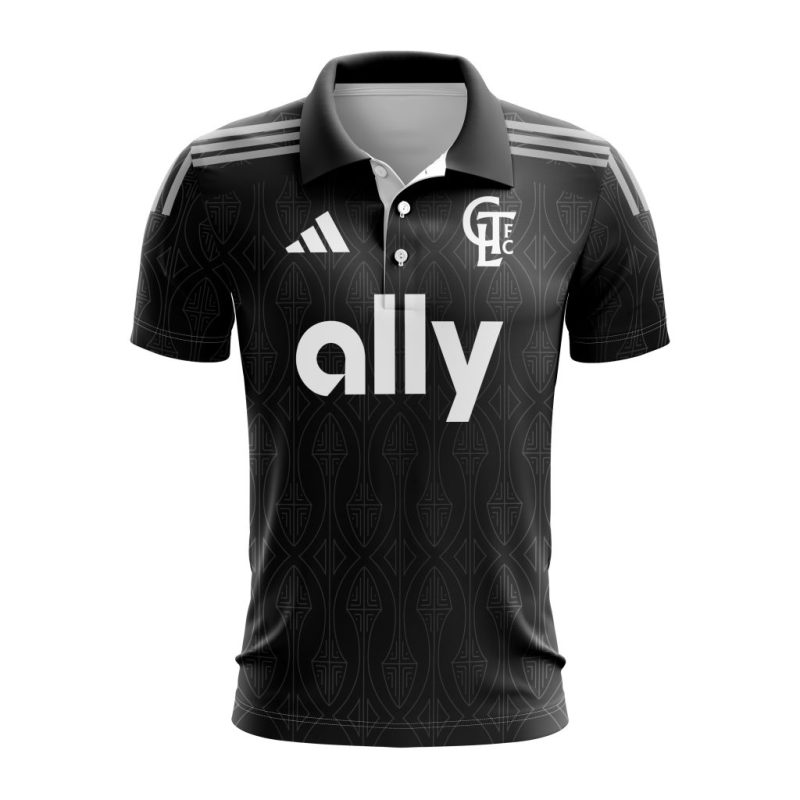 MLS Charlotte FC Personalized 2025 Away Design Polo Shirt