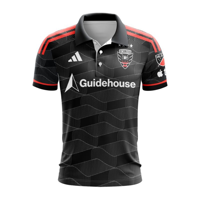 MLS D.C. United Personalized 2025 Home Design Polo Shirt