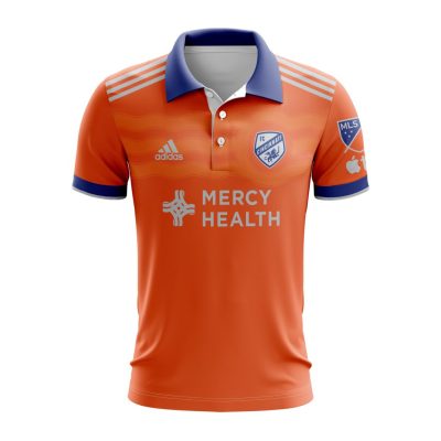 MLS FC Cincinnati 2023 Away Polo Shirt
