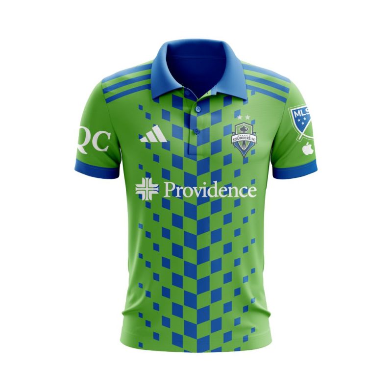 MLS Seattle Sounders FC 2023 Home Legacy Green Custom Polo Shirt