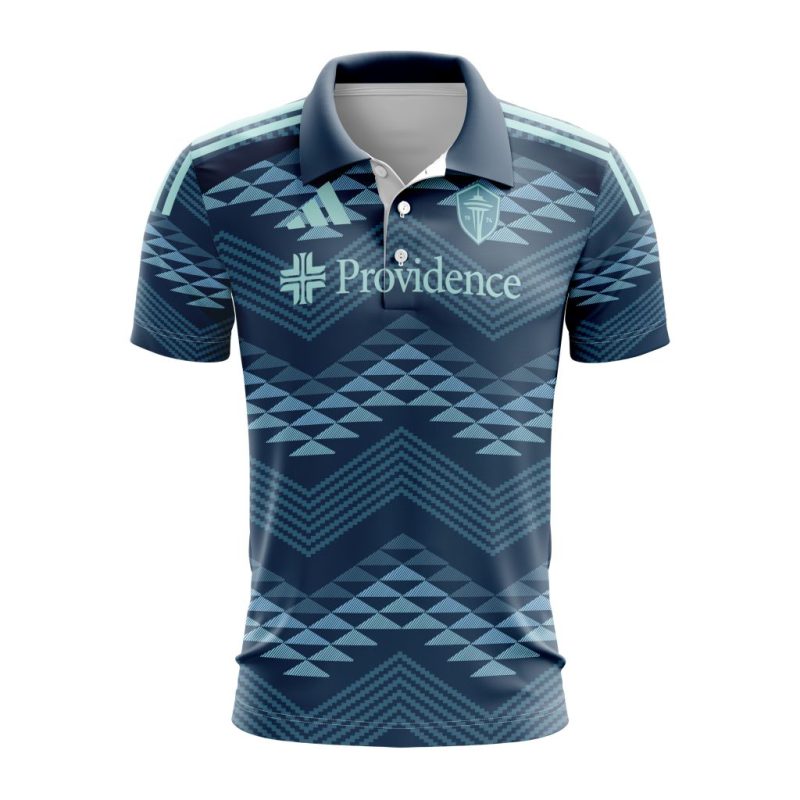 MLS Seattle Sounders FC Personalized 2025 Away Design Polo Shirt