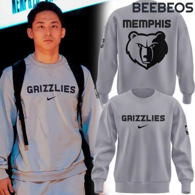 Memphis Grizzlies Yuki Kawamura Unisex Performance Grey Sweatshirt