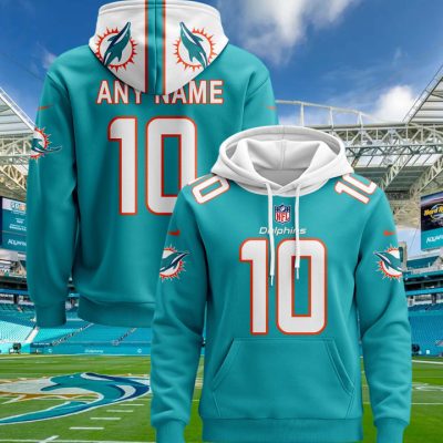 Miami Dolphins Custom Unisex Hoodie Style Jersey Special Edition 2024/25 PJH1206