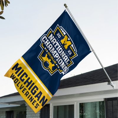 Michigan Wolverines Football House Flag Outdoor Flag FGG1137