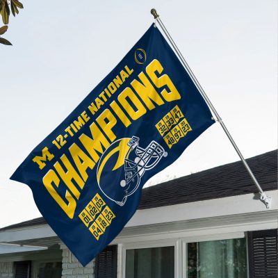 Michigan Wolverines Football House Flag Outdoor Flag FGG1138