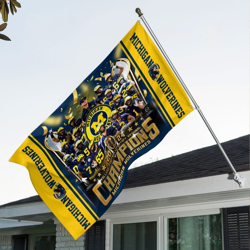 Michigan Wolverines Football House Flag Outdoor Flag FGG1140