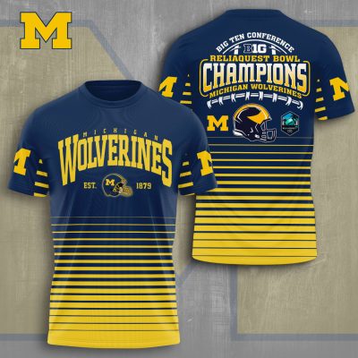 Michigan Wolverines Football Performance Unisex T-Shirt TSG2291