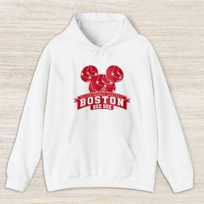 Mickey Mouse X Boston Red Sox Team X MLB X Baseball Fans Unisex Hoodie TAH1312
