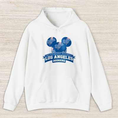 Mickey Mouse X Los Angeles Dodgers Team X MLB X Baseball Fans Unisex Hoodie TAH1305