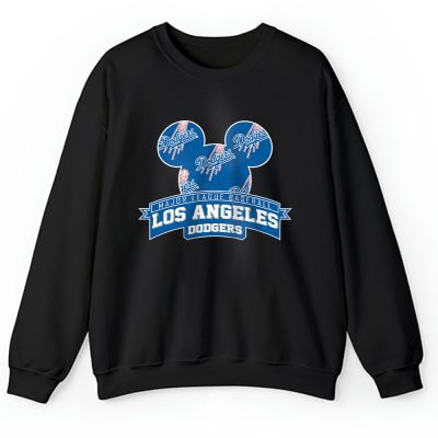 Mickey Mouse X Los Angeles Dodgers Team X MLB X Baseball Fans Unisex Sweatshirt TAS1305