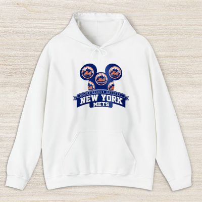 Mickey Mouse X New York Mets Team X MLB X Baseball Fans Unisex Hoodie TAH1306
