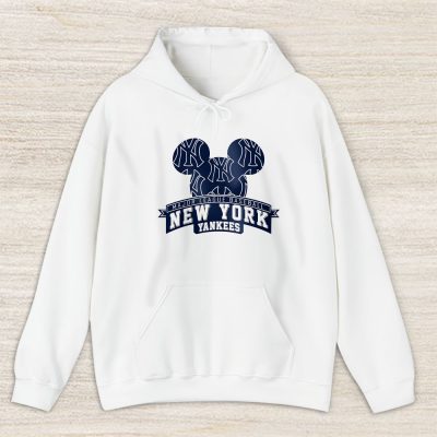 Mickey Mouse X New York Yankees Team X MLB X Baseball Fans Unisex Hoodie TAH1307