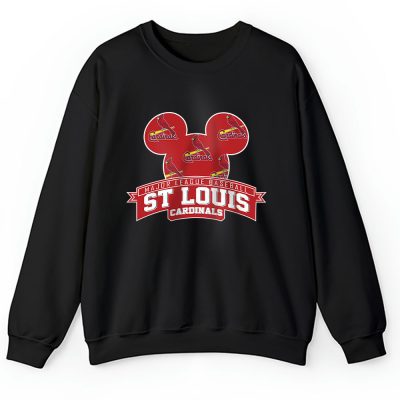 Mickey Mouse X St. Louis Cardinals Team X MLB X Baseball Fans Unisex Sweatshirt TAS1310