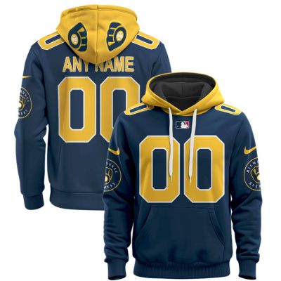 Milwaukee Brewers - Custom Name Number Unisex Hoodie Style Jersey Special Edition PJH1033