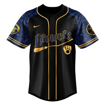 Milwaukee Brewers MLB x Harry Potter Night Game Limited Edition Jersey 2025