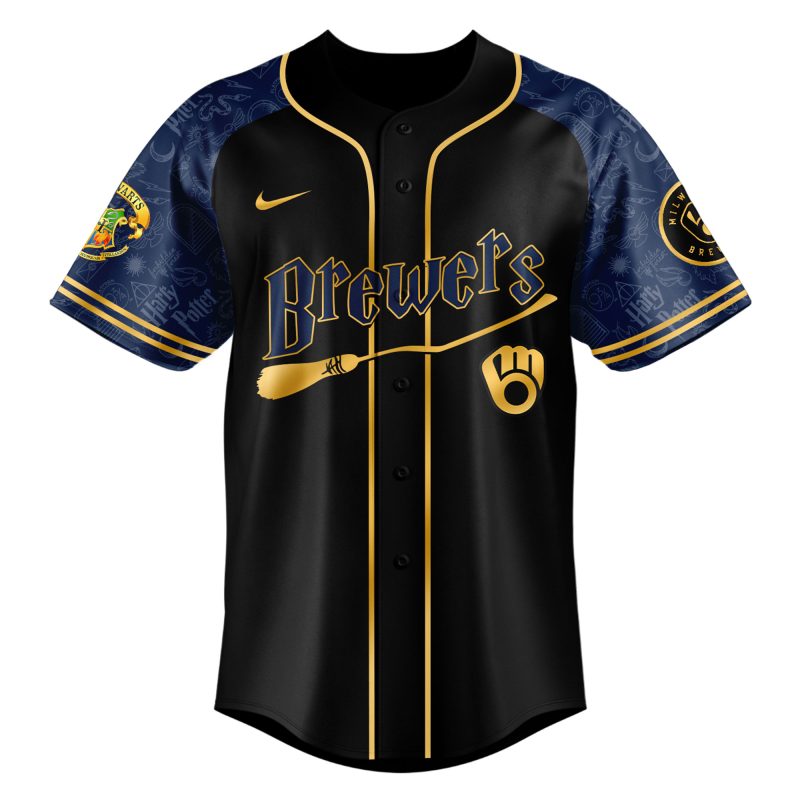 Milwaukee Brewers MLB x Harry Potter Night Game Limited Edition Jersey 2025